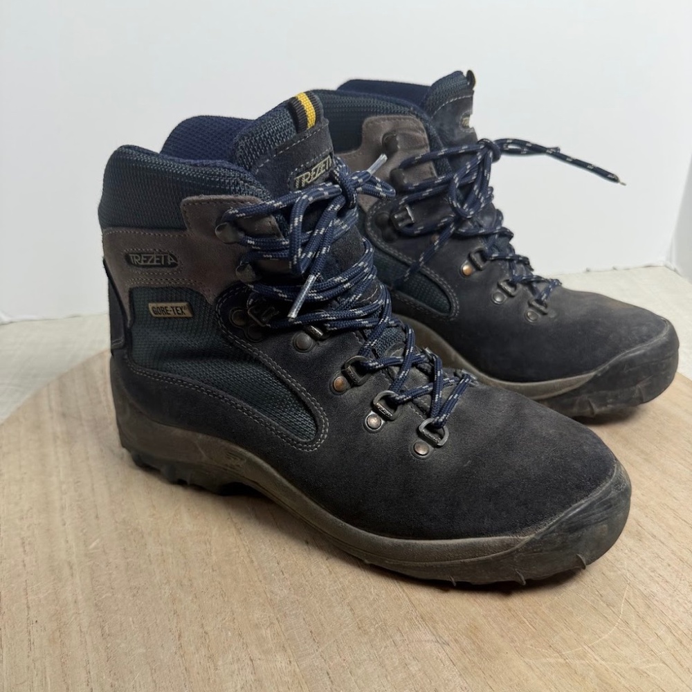 Trezeta Gore Tex Hiking Boots Womens 8 Vibram Waterproof Leather